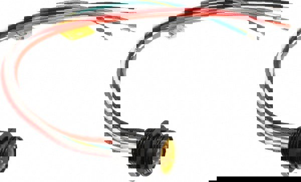 8 Amp, Male Straight Receptacle